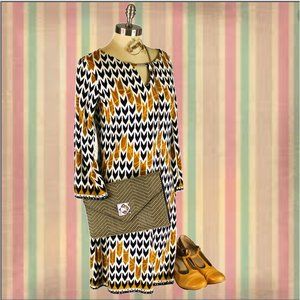 Mod Madmen 60s 70s Vintage Style Dress